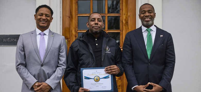 Christopher Williamson Recognised as April PSEA Recipient